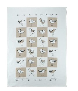 Linen Hand Printed Tea Towel (ADD ON)