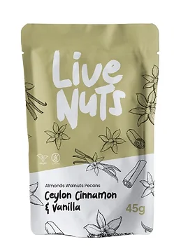Cinnamon & Vanilla Nuts (ADD ON)